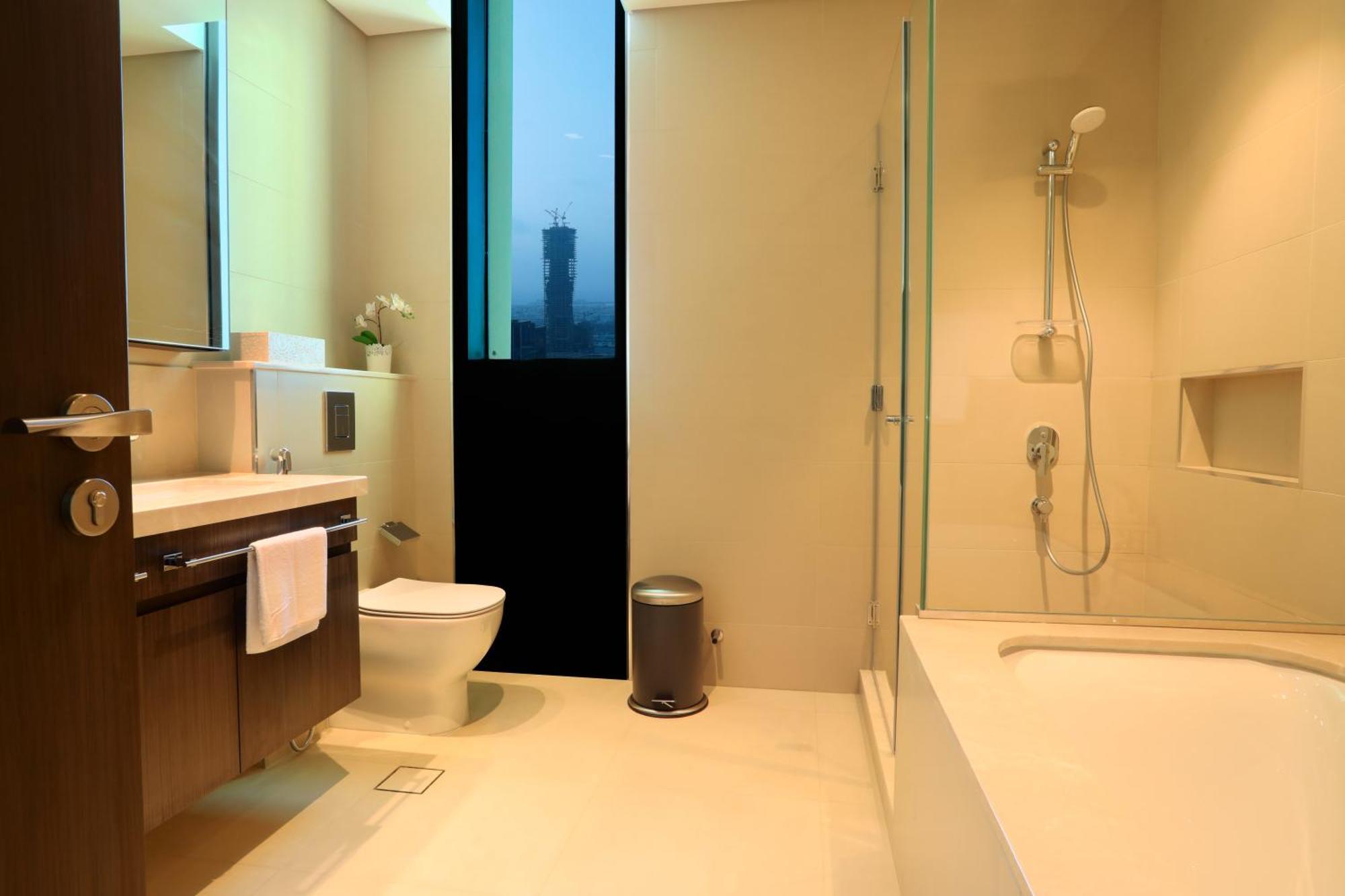 Elegant Apartment With Direct Access To Dubai Mall Zewnętrze zdjęcie